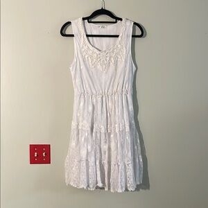Vansa desires vintage white embroidered dress 10